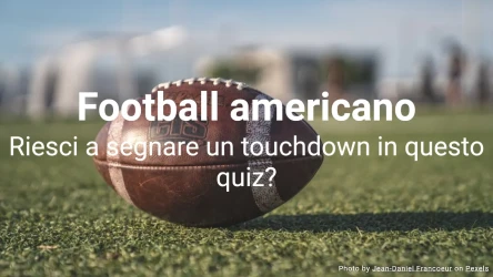Quiz sul football americano