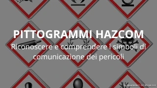 Pittogrammi HazCom: Quiz sulla sicurezza