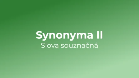 Kvíz: Synonyma (2)
