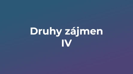 Kvíz: Druhy zájmen (4)