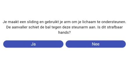 Spelregelquiz senioren en junioren