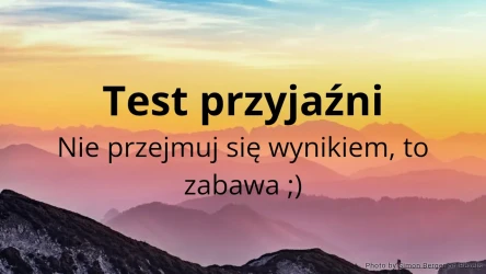 Test przyjaźni 