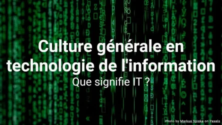 Quiz de culture générale en technologie de l'information
