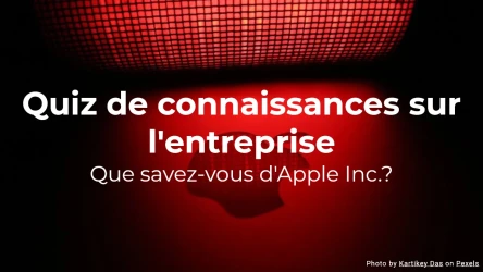 Quiz de connaissances sur l'entreprise - Que savez-vous d'Apple Inc.?