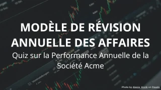 Modèle de Révision Annuelle des Affaires: Quiz sur la Performance Annuelle de la Société Acme