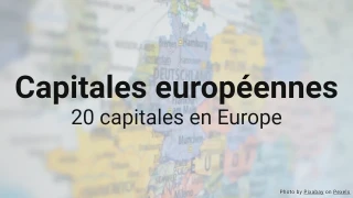Quiz sur les capitales européennes