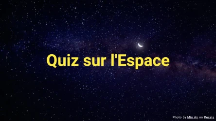 Quiz sur l'Espace