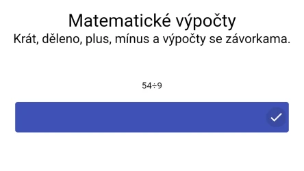Matematický výpočty 