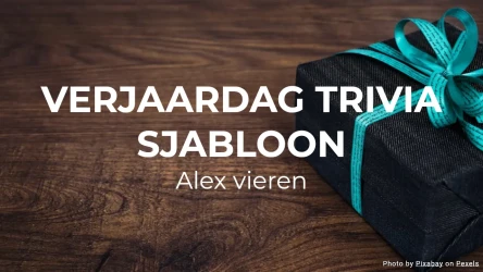 Verjaardag Trivia Sjabloon