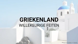 Griekenland Quiz (Willekeurige Feitenreeks)
