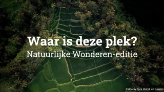 Raad het land - 20 Natuurlijke Wonderen Quiz