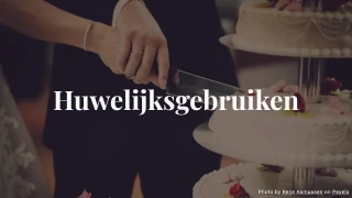 Quiz over huwelijksgebruiken