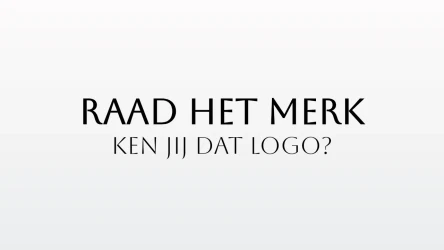 Raad het merk aan de hand van het logo quiz