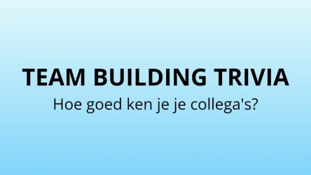 Bedrijf Team Building Quiz Sjabloon