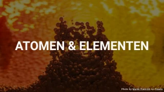 Atomen & Elementen Quiz