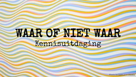 Waar of niet waar quiz: Kennisuitdaging