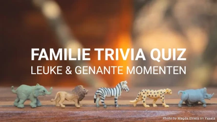 Familie Trivia Quiz Sjabloon