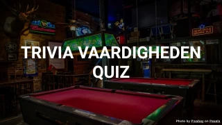 Algemene Trivia Quiz II - Middelmatig Niveau Uitdaging