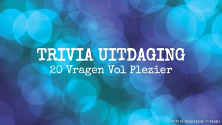 Trivia Uitdaging Quiz - 20 Meerkeuzevragen