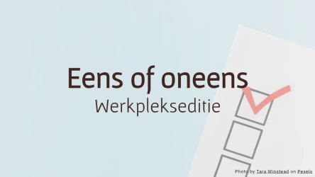 Eens of oneens: quizsjabloon voor een werkplekkenquête