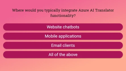 Azure AI Language Translation