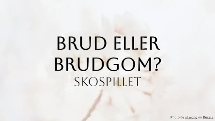 Brud eller Brudgom Bryllupsquiz - Sko-spillet