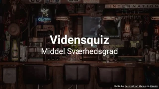 Generel Viden Quiz V - Test Din Almene Viden