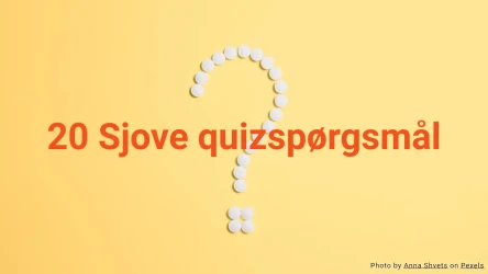 20 Sjove Quizspørgsmål