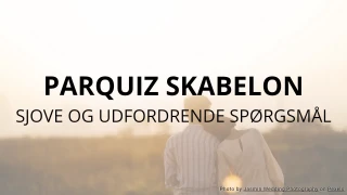 Quiz for par: skabelon