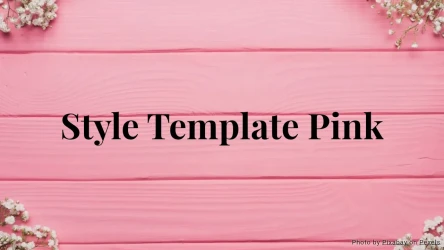 Style Template Pink