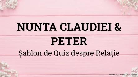 Șablon de Quiz pentru Nuntă