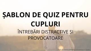 Șablon de Quiz pentru Cupluri