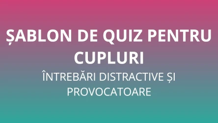 Șablon de quiz pentru cupluri