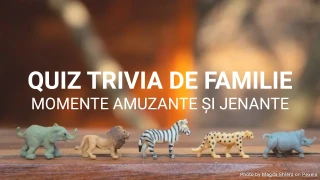 Șablon de Quiz Trivia de Familie