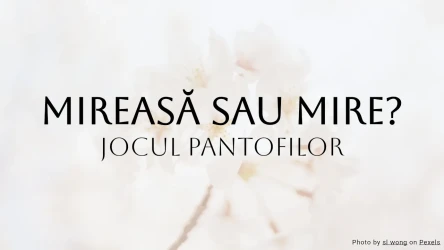 Quiz de nuntă: Mireasă sau Mire - Jocul cu pantofii