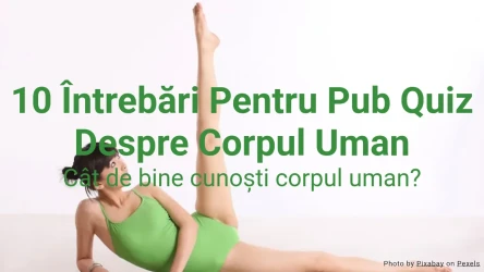 10 întrebări de pub quiz despre corpul uman