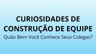 Modelo de Quiz de Construção de Equipe da Empresa