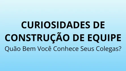 Modelo de Quiz de Construção de Equipe da Empresa