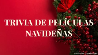 Cuestionario de Trivia de Películas Navideñas