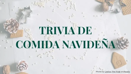 Quiz de trivia sobre comida Navideña