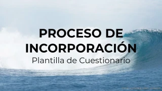 Plantilla de cuestionario de incorporación
