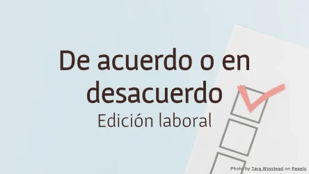 De acuerdo o en desacuerdo: Plantilla de encuesta laboral