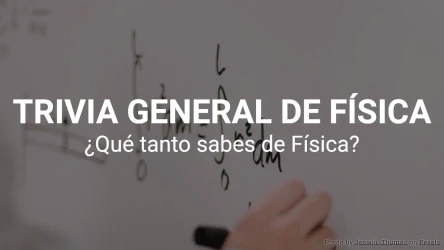 Cuestionario de trivia de física