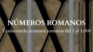 Cuestionario de Traducción de Números Romanos