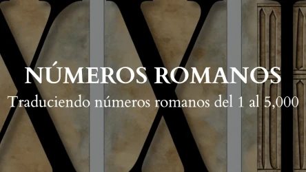 Cuestionario de Traducción de Números Romanos