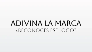 Adivina la marca por el logo