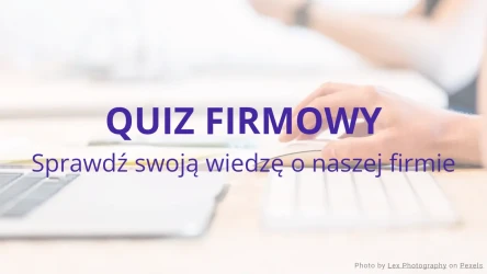 Szablon Quizu Wiedzy o Firmie