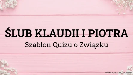 Szablon Quizu Ślubnego