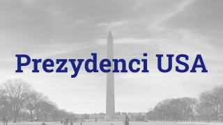 Quiz o Prezydentach USA