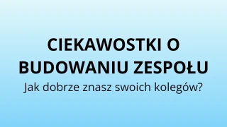 Szablon Quizu Budowania Zespołu Firmowego